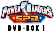 POWER RANGERS S.P.D. DVD-BOX 1